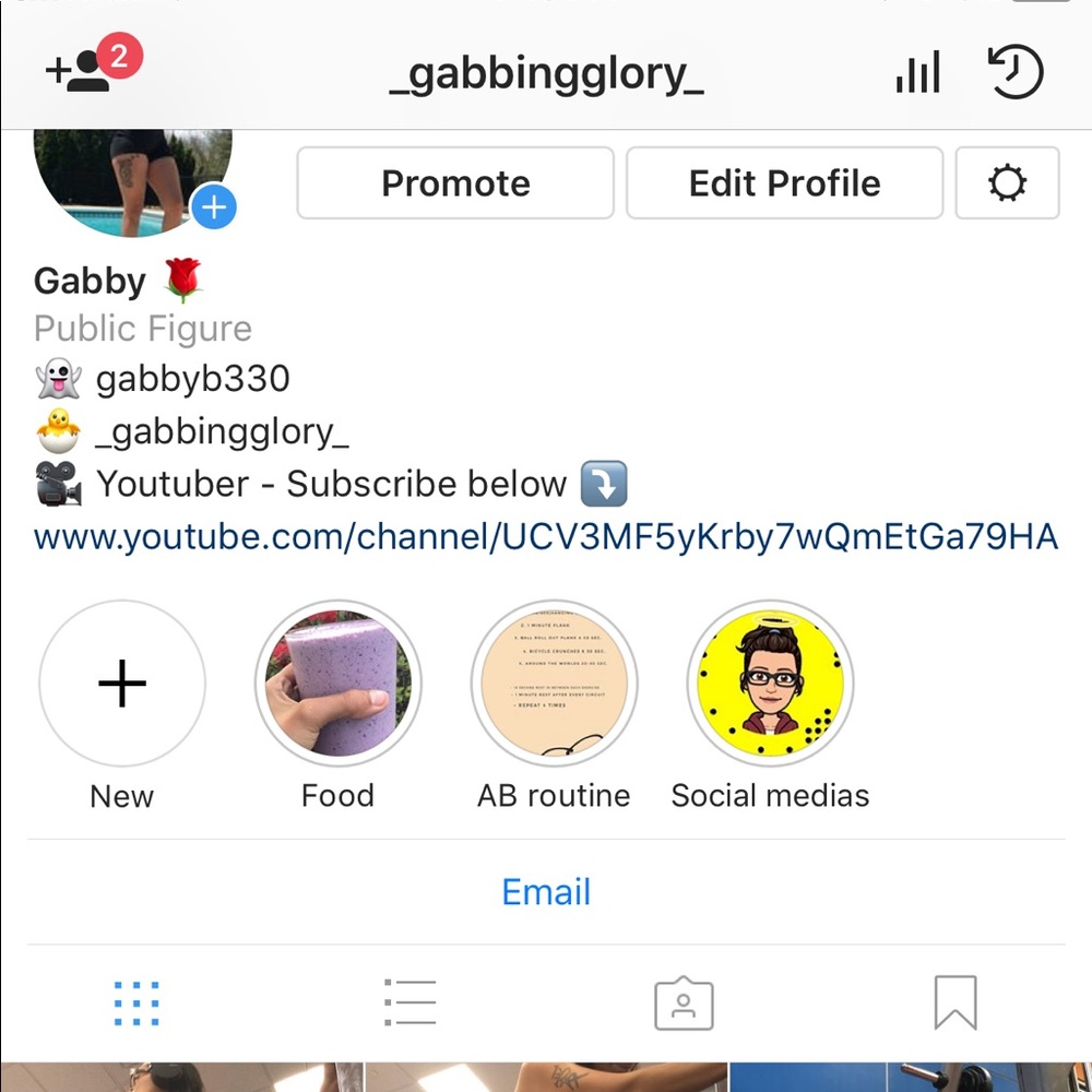 Get to know me! I'm Gabrielle ❤️